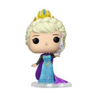 Disney: Ultimate Princess POP! Vinyl Figur - Elsa (Die Eisk&ouml;nigin) (DGLT) Special Edition