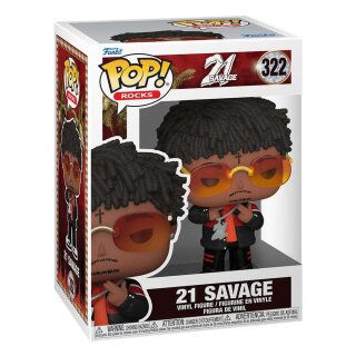 21 Savage POP! Rocks Vinyl Figur - 21 Savage