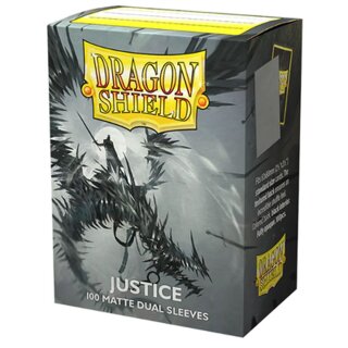 Dragon Shield Standard Matte Dual Sleeves - Justice (100)