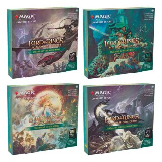 Magic the Gathering The Lord of the Rings: Tales of Middle-Earth Szenenboxen Display (4) (EN)