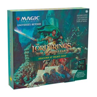 Magic the Gathering The Lord of the Rings: Tales of Middle-Earth Szenenbox &quot;Aragorn at Helm&acute;s Deep&quot; (EN)