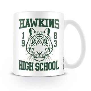 Stranger Things Hawkins Tigers Mug - Green