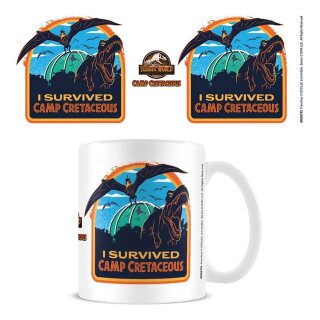 Jurassic World: Neue Abenteuer Tasse I Survived