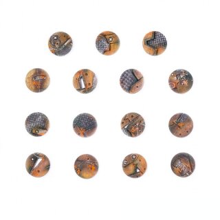 Orkenburg 28.5 mm Round Base Toppers (15)
