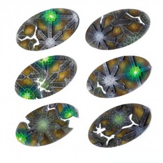Chaos Temple 90x52 mm Oval Base Toppers (6)