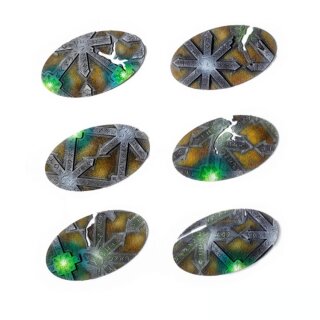 Chaos Temple 75x42 mm Oval Base Toppers (6)
