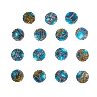 Dvergr Spaceship 32 mm Round Base Toppers (15)