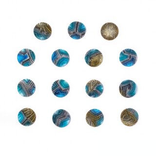 Dvergr Spaceship 28.5 mm Round Base Toppers (15)