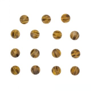 Wooden Planks 25 mm Round Base Toppers (15)