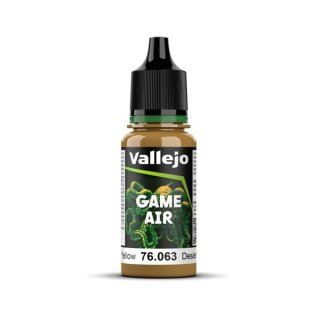 Vallejo Game Air - Desert Yellow (76063) (18ml)