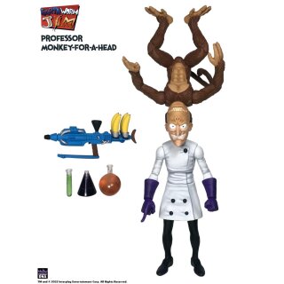 Earthworm Jim Actionfigur Wave 1: Professor Monkey-For-A-Head