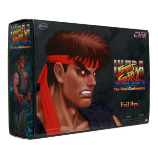 Ultra Street Fighter II: The Final Challengers Actionfigur - Evil Ryu SDCC 2023 Exclusive