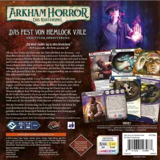 Arkham Horror: Das Kartenspiel &ndash; Das Fest von Hemlock Vale (Ermittler-Erweiterung) (DE)