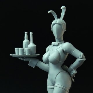 Robot Bunny Girl (90mm)
