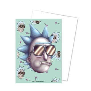Dragon Shield Standard Size Sleeves - Brushed Art: Rick &amp; Morty &quot;Cool Rick&quot; (100)