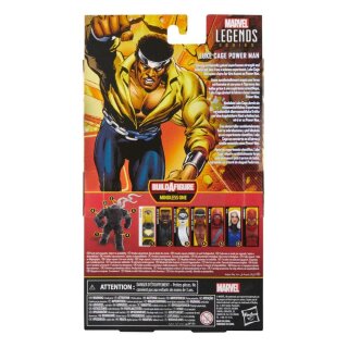 Marvel Knights Marvel Legends Actionfigur - Luke Cage Power Man (BAF: Mindless One)