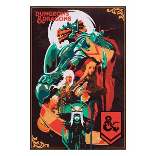 Dungeons &amp; Dragons Poster - Champions and Worriors