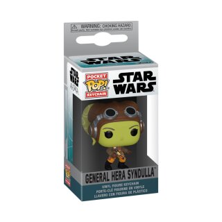 Star Wars: Ahsoka POP! Vinyl Schl&uuml;sselanh&auml;nger 4 cm General Hera Syndulla