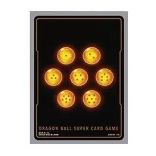 Dragon Ball Super Card Game - Fusion World Official Sleeves - Standard Black (64)