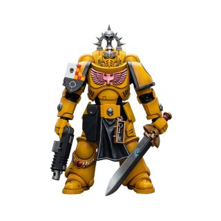 Warhammer 40k Action Figure 1/18 Imperial Fists Lieutenant with Power Sword 12 cm