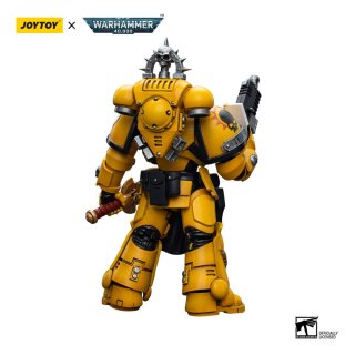 Warhammer 40k Actionfigur 1/18 Imperial Fists Lieutenant with Power Sword 12 cm