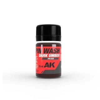 AK Pin Wash - Dark Umber (35ml)