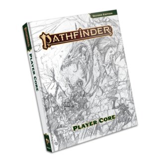 Pathfinder RPG: Pathfinder Player Core (P2) (Sketch Cover) (EN)