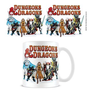Dungeons &amp; Dragons Mug Retro Group