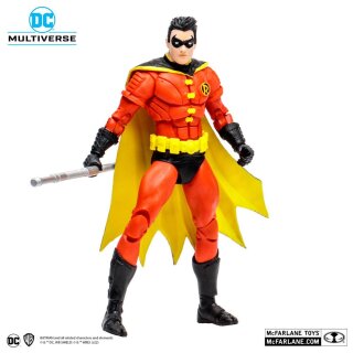 DC Multiverse Actionfigur Robin (Tim Drake) Gold Label 18 cm