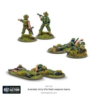 Australian Army Weapons Teams (Far East)