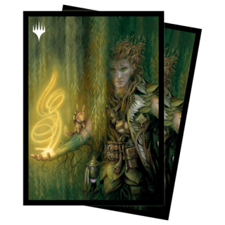 UP - MTG: Murders at Karlov Manor &quot;Kaust, Eyes of the Glade&quot; - 100ct Deck Protector Sleeves (100)