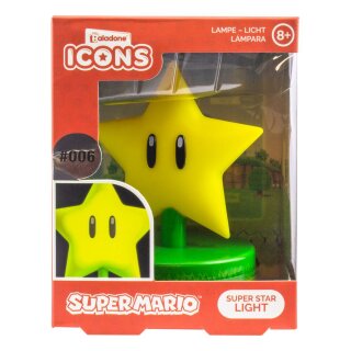 Super Mario Icon Lampe Super Star (V2)