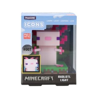Minecraft Icon Lampe Axolotl