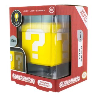 Super Mario 3D Lampe Fragezeichen-Block