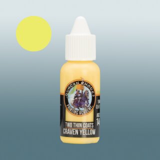 Two Thin Coats - Bright - Craven Yellow (15ml)
