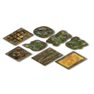 Terrain Crate: Fantasy Gaming Templates (8)