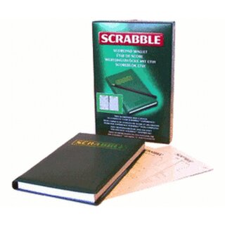 Scrabble &ndash; Wertungsbuch mit Stift