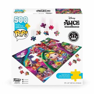 Pop! Puzzle - Alice in Wonderland (500 Teile)