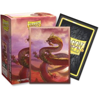 Dragon Shield Standard Size Sleeves - Year of the Wood Dragon 2024 (100)