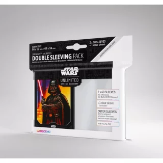 Star Wars: Unlimited Art Sleeves Double Sleeving Pack &ndash; Darth Vader (122)