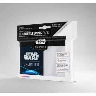 Star Wars: Unlimited Art Sleeves Double Sleeving Pack &ndash; Space Blue (122)