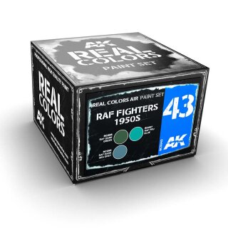 Real Colors Paint Set - RAF Fighters 1950S