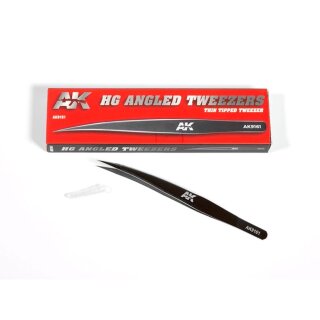 AK - HG Angled Tweezer 01 Thin Tips