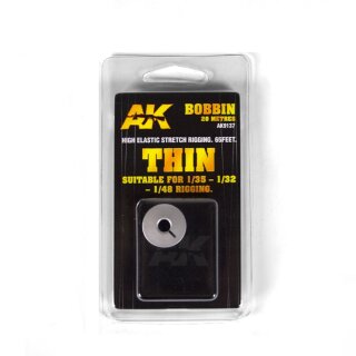 AK Elastic Rigging Bobbin - Hyper-Thin