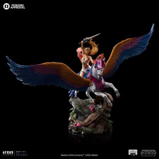 Masters of the Universe BDS Art Scale Statue - She-Ra and Swiftwind