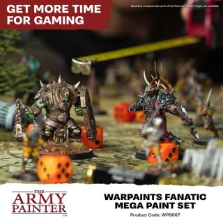The Army Painter:  Warpaints Fanatic - Mega Paint Set (50 x 18ml)