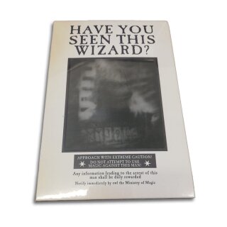 Harry Potter Notizbuch - Sirius Black Wanted Poster