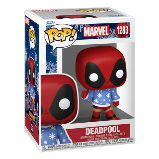Marvel Holiday POP! Marvel Vinyl Figur - Deadpool