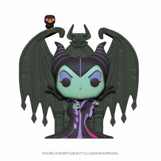 Disney POP! Deluxe Movies Vinyl Figur - Maleficent on Throne