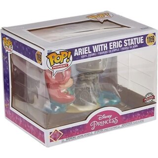 Disney POP! Moment Vinyl Figur - Ultimate Princess- Ariel &amp; Statue Eric